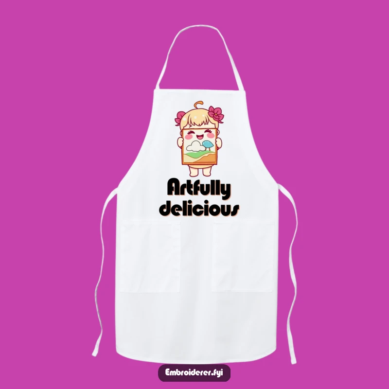 Funny Joyful Artist Apron: Protect Your Clothes with Pride!