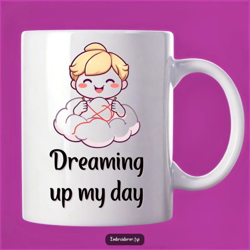 Funny Cloud Maker Mug: Whimsical Creation Humor, Hilarious Dreamer Gift