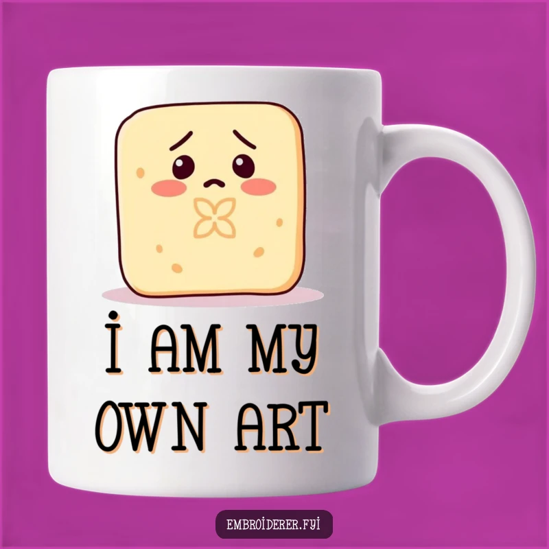 Funny Confused Soap Mug: Accidental Artistry Hilarious Gift for Clean Comedy Lovers