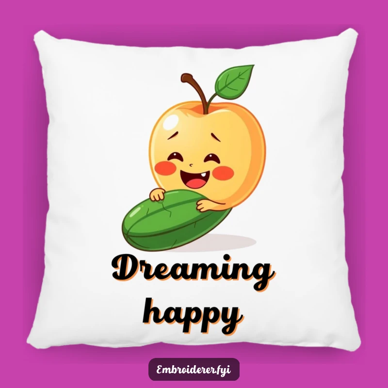 Funny Apple & Cucumber Pillow: Cozy Up With This Smile-Spreading Humor