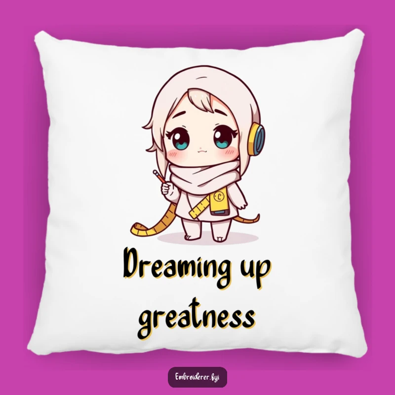 Funny Crafter Pillow: Cozy Comfort with Amazed Creator, Cute Funny Gift