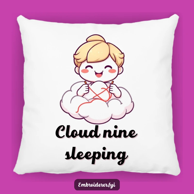 Funny Cloud Maker Pillow: Cozy Dream Creation, Hilarious Comfort Gift