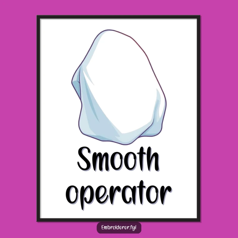 Contented Iron Poster: Tidy Wall Art for Organized Spaces