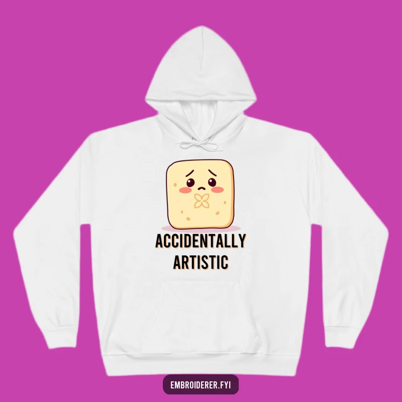 Funny Confused Soap Hoodie: Cozy Up With This Hilarious Accidental Art Design
