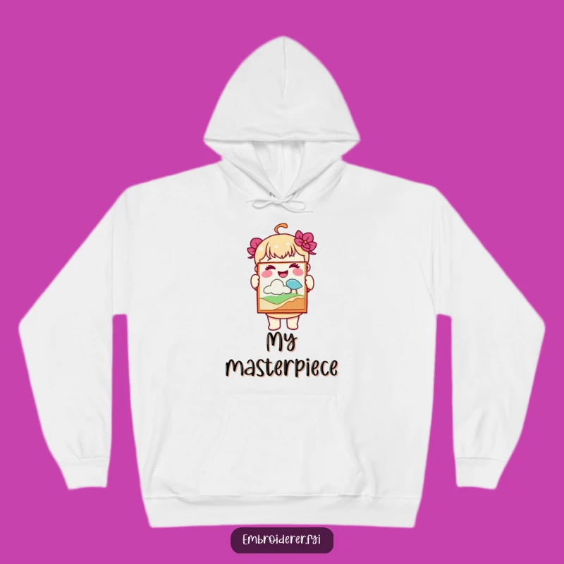 Funny Joyful Artist Hoodie: Cozy Up with Creative Pride!