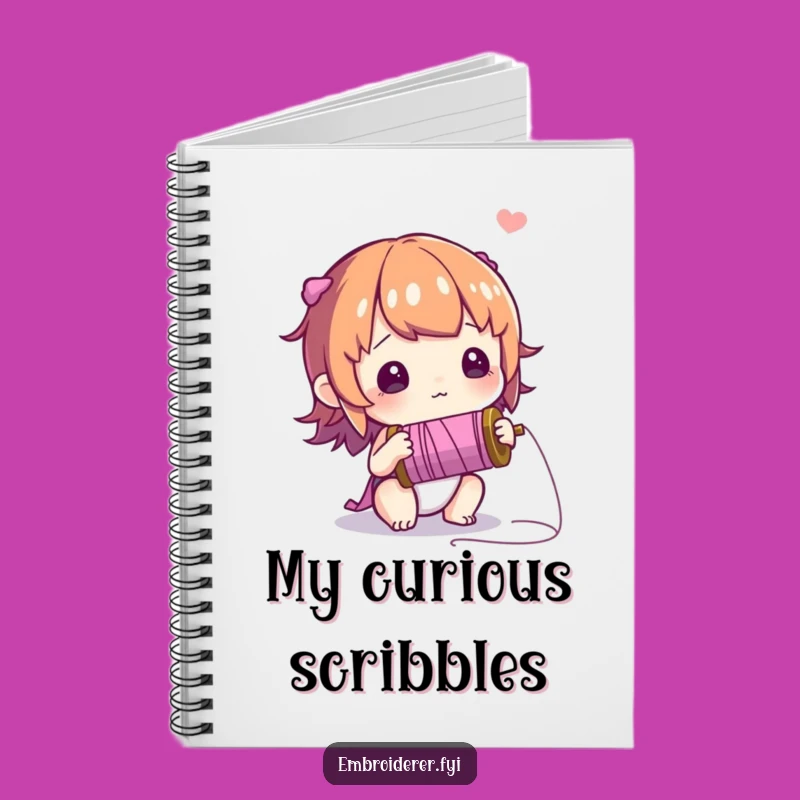Funny Curious Thread Notebook: Jot Down Your Wonder-Filled Ideas!