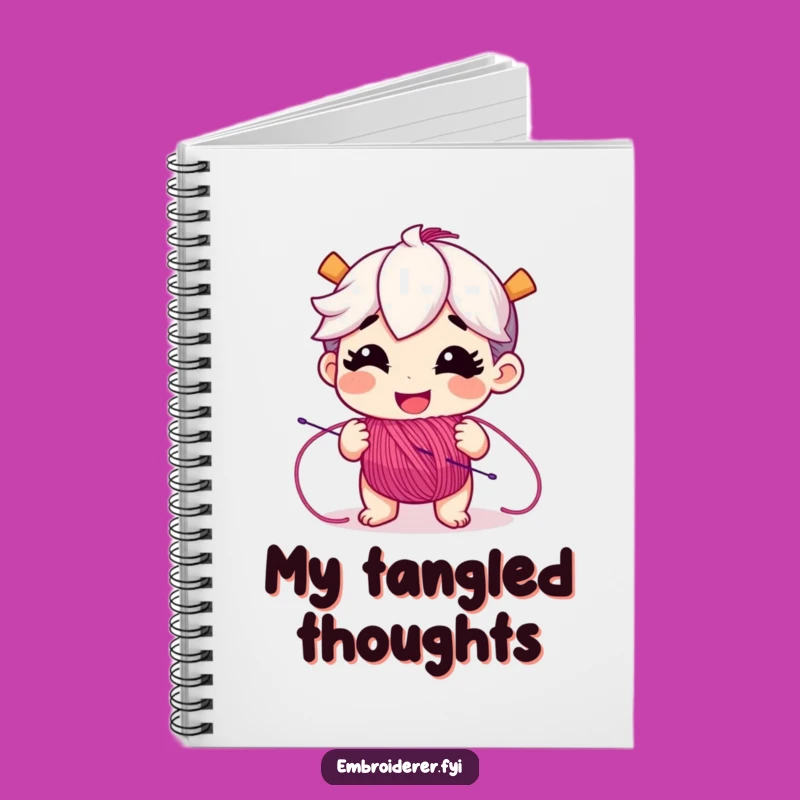 Funny Unspooling Floss Notebook: Jot Down Hilarious Crafty Ideas!