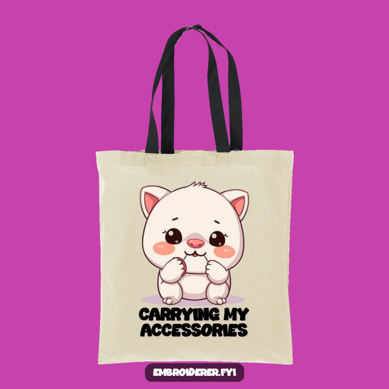 Funny Sewing Tote Bag: Carry Your Supplies & Your Laughs